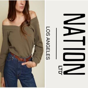 Nation LTD Ianna Sweatshirt Size M